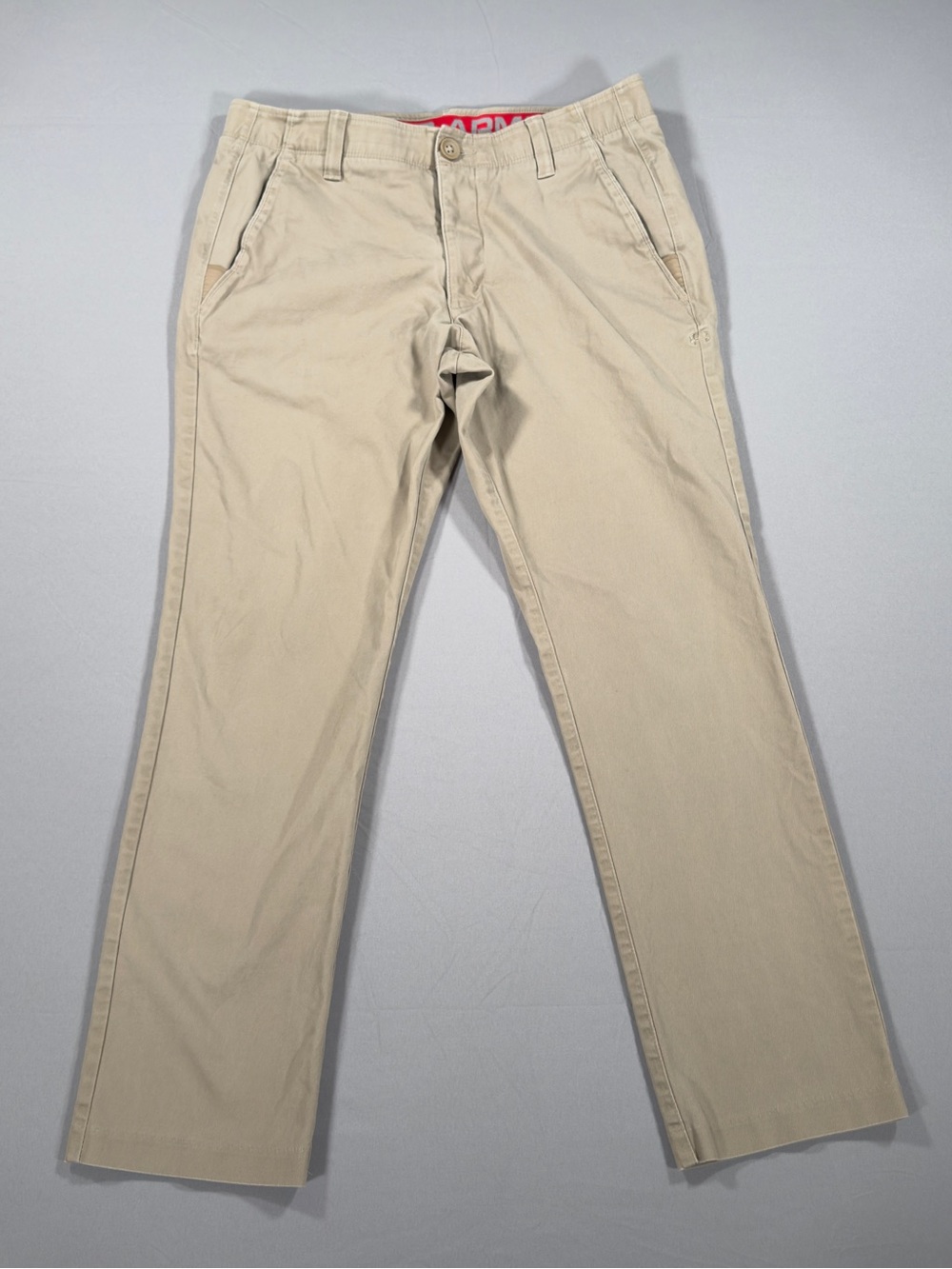 Under Armour Match Play Golf Pants 34x30 (Fits 34x28) Khaki Loose Fit 1261609